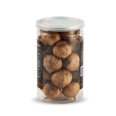 Nat Flav Whole Black Garlic, 8.8 Oz (250g.), 35mm Size, Fermented for 120 Days, Non-Additives, High in Antioxidants, Ready to Eat, Healthy Snack