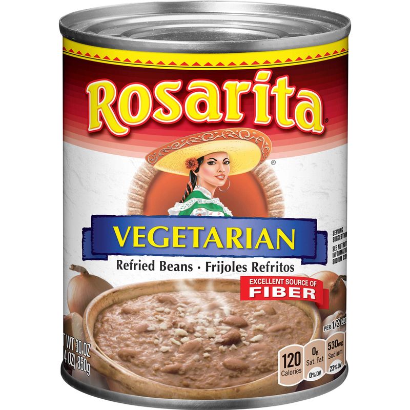 Rosarita Vegetarian Refried Beans, 30 oz
