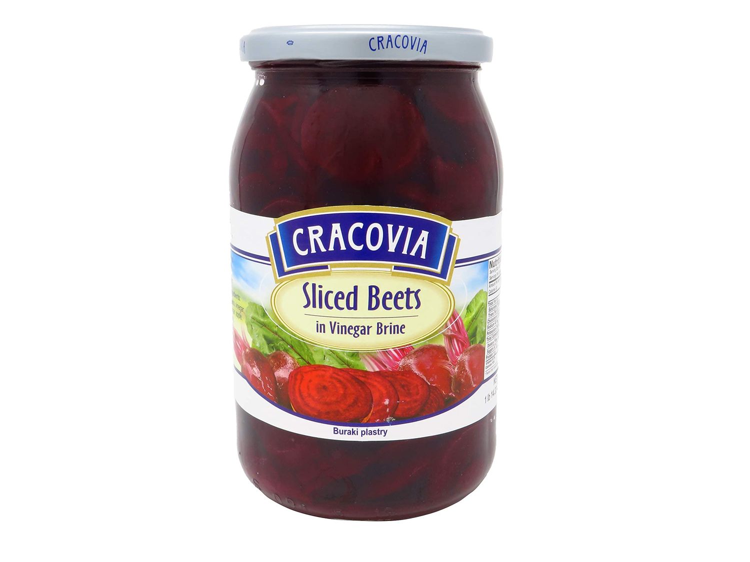 Cracovia Sliced Beets (In Vinegar Brine) (1.89lbs)