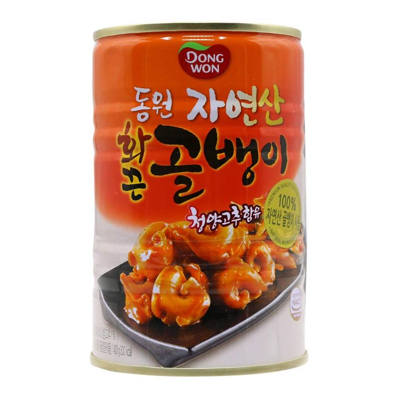 Dongwon, Canned Whelk(Hot), 14.10 Ounce