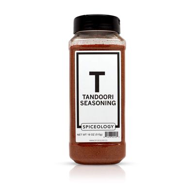 Spiceology - Tandoori Glory - Indian Masala Blend - Curry Spices and Seasonings - Use On: Chicken, Vegetables, Lamb, Marinades, Pork, Seafood, Nuts, Beef, Tofu - 18 oz