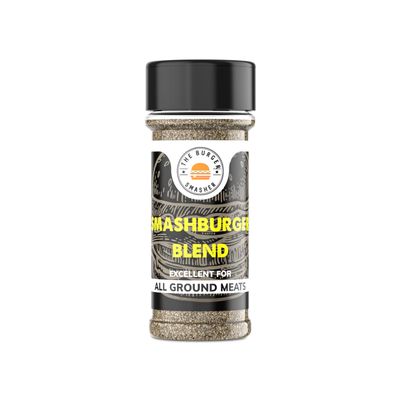 The Burger Smasher - Smash Burger Seasoning | Best Hamburger Seasoning For Burger Patties, Smash Burger Press Meat Seasoning - Burger Seasoning for Savory Ground Beef Patties, Steak, Chicken, &amp; More