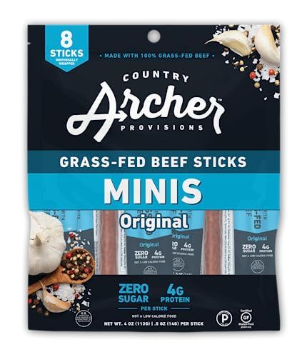 Country Archer Original Mini Beef Sticks, 4 OZ