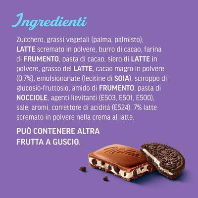 Milka &amp; Oreo All'interno Bar, 3.5 Oz