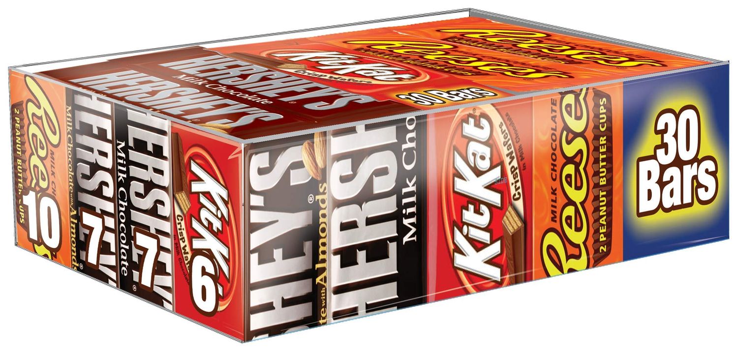 Hershey&#39;s Chocolate Full-Size Variety Pack, 30 ct.