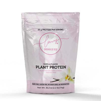 Loving it by Barbara de regil Plant Based Protein Vainilla Flavor 26 Servings 2.2 lb