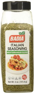 Badia Italian Seasoning, Mediterranean Blend, 5 oz