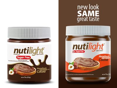 Nutilight, Hazelnut Spread with Cocoa, Sugar Free, Keto and Diabetic Friendly, Low Net Carb, Non-GMO, Naturally Sweetened with Stevia. (1 Jar, 11 oz)