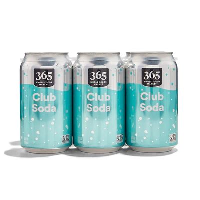 365 by Whole Foods Market, Club Soda, 12 Fl Oz (pack of 6)
