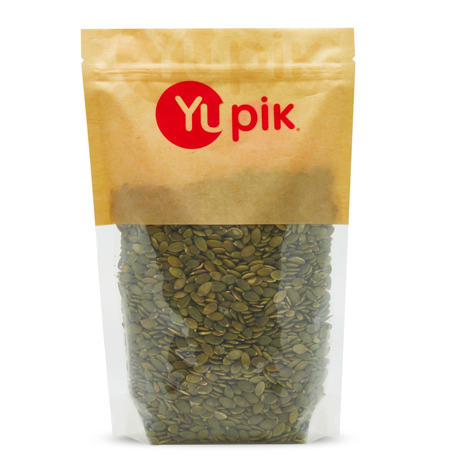 Yupik Raw Pumpkin Seeds, No Shell, 1 lb, GMO-Free, Gluten-Free, Kosher, Shelled Pepitas, Salt-Free, Oil-Free, Plant-Based Protein, Source of Fiber, Healthy Snacks, Ideal for Baking &amp; Topping