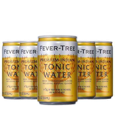Fever Tree Premium Indian Tonic Water - Premium Quality Mixer and Soda - Refreshing Beverage for Cocktails &amp; Mocktails 150ml Bottle