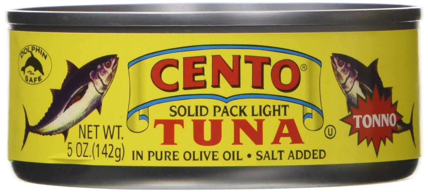 CENTO TUNA TONNO OOIL, 5 Ounce (Pack of 12)