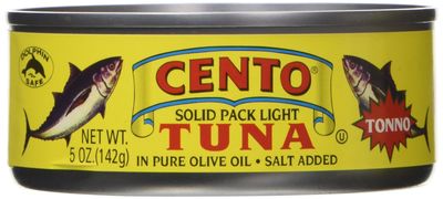 CENTO TUNA TONNO OOIL, 5 Ounce (Pack of 12)