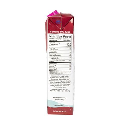 Island Oasis Wildberry Pomegranate Fruit Puree Beverage Mix, 33.8 Ounce, 33.8 Fl Ounce (Pack of 12)