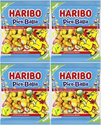Haribo Pico-Balla Gummy Candy 4-Pack (4 x 160g)