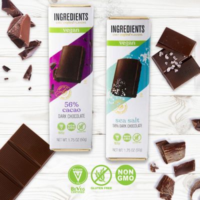 Astor Chocolate Vegan Chocolate Bar Gift Box 4 piece 50g