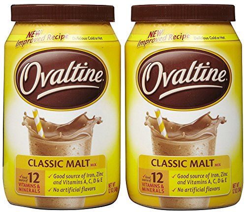 Ovaltine Classic Malt - 12 Ounce (Pack of 2)
