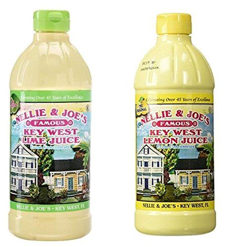 Nellie &amp; Joes Famous Key West Lemon &amp; Lime Juice 16oz TWIN PACK