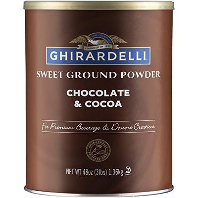 Ghirardelli Sweet Ground Chocolate and Cocoa | 3 lb. | Baking &amp; Desserts