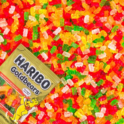 HARIBO Goldbears, Gummi Candy, 5 oz Bags (12 Packs) Assorted Flavors