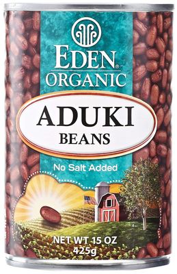 Eden Foods Organic Aduki Beans - Case of 12 - 15 oz.