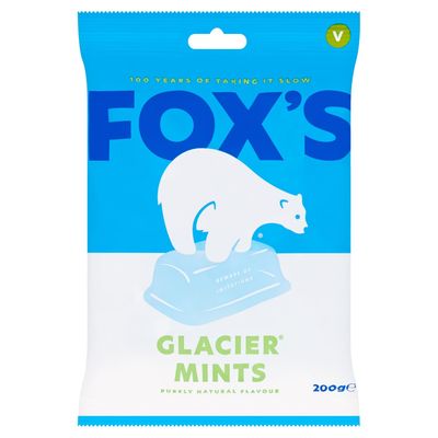 Fox&#39;s Glacier Mints 200gr bag
