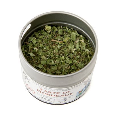 Taste of Bordeaux Seasoning | Non GMO Verified | Magnetic Tin | 0.3oz | Crafted In Small Batches By Gustus Vitae | #25