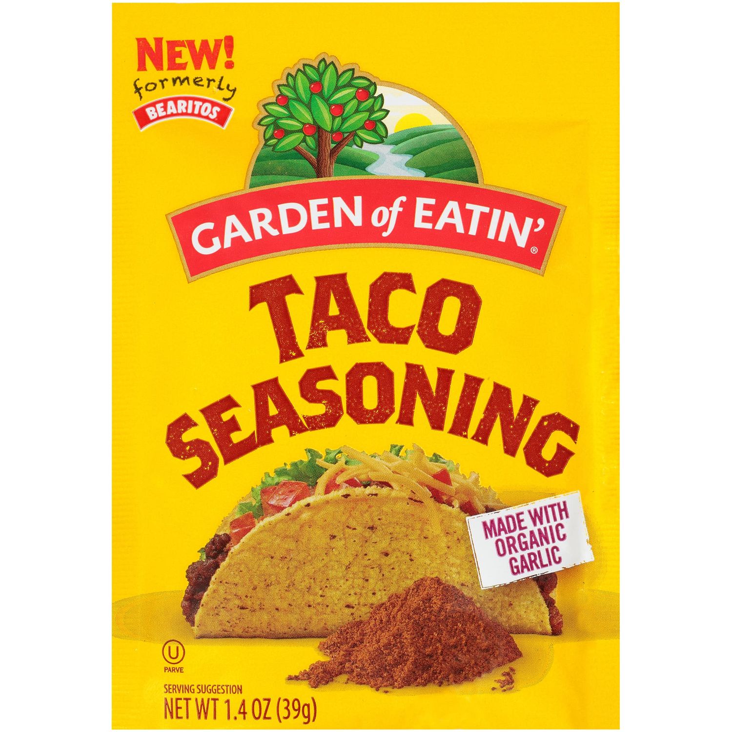 Garden of Eatin&#39; Taco Seasoning, 1.4 oz. Packet (Pack of 12)