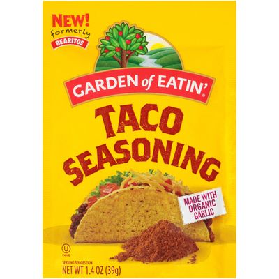 Garden of Eatin&#39; Taco Seasoning, 1.4 oz. Packet (Pack of 12)