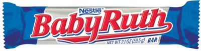 Baby Ruth Milk Chocolate Candy Bar, 2.1-Ounce Bars (Pack of 48)