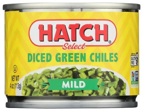Hatch Farms Fire-roasted Diced Green Chiles Mild - Pack of 3