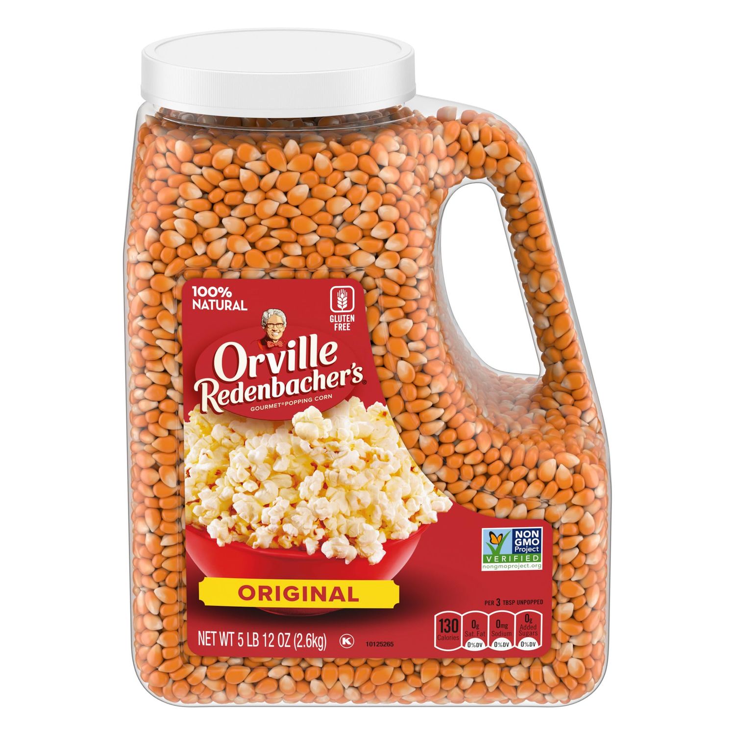 Orville Redenbacher&#39;s Original Gourmet Yellow Popcorn Kernels, 5 Pound, 12 Ounce
