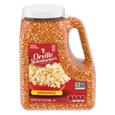 Orville Redenbacher&#39;s Original Gourmet Yellow Popcorn Kernels, 5 Pound, 12 Ounce