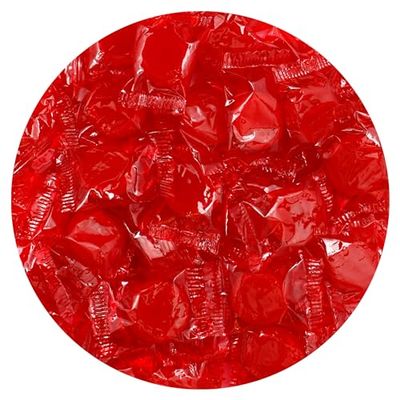 Cinnamon Discs Hard Candy - 2lb Bulk Bag (Approx. 150 pieces) - Cinnamon Candy - Individually Wrapped Old Fashioned Red Cinnamon Candy - The Hampton Popcorn &amp; Candy Company