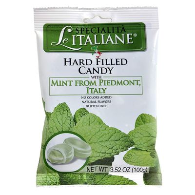 Serra Hard Filled Candy with Mint from Piedmonte, 3.52 Ounce (Pack of 12)