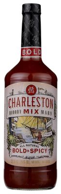 Charleston Mix Bloody Mary Mix, Bold Spicy 32 OZ (Pack of 2)