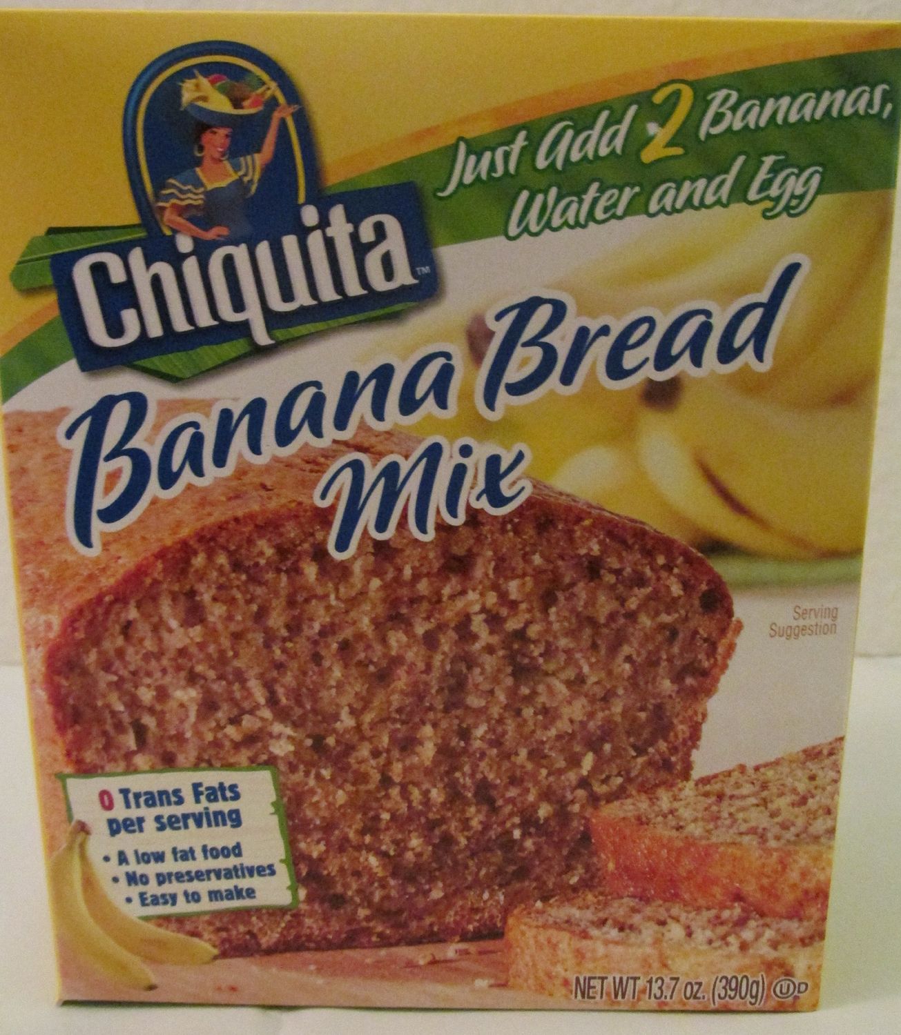 Banana Bread Mix 2 13.7 Oz Boxes