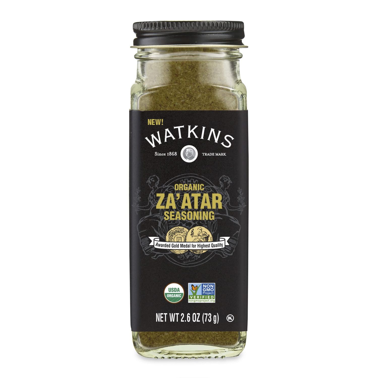 Watkins Organic Za&#39;atar Seasoning, Spice Mix, 2.6 oz., 1 Count