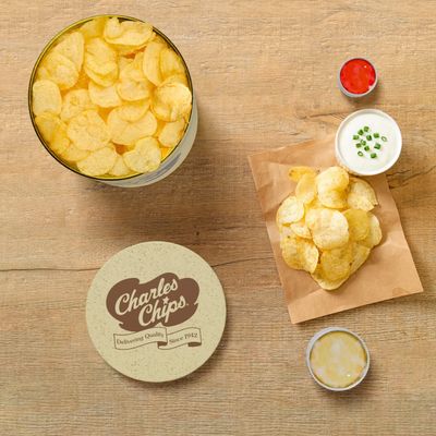 Charles Chips Original Tin