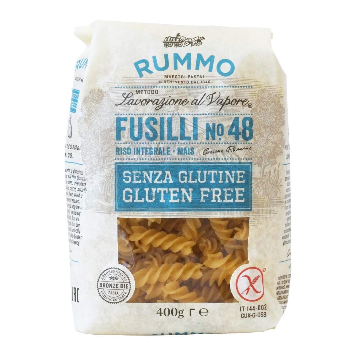 Rummo Fusilli N  48 Gluten Free 400g