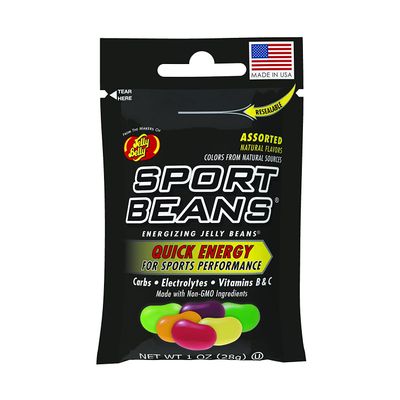 Jelly Belly Sport Beans [12-Pack] Assorted Sport Beans (Orange, Fruit Punch, Green Apple, Juicy Pear, Lemon Lime, Berry) Click for More Sizes
