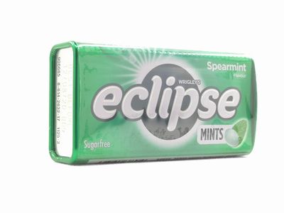 Eclipse Spearmint Sugarfree Mints,1.2-Ounce Boxes (Pack of 8)