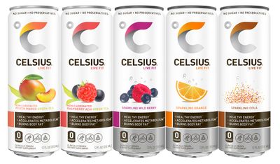 CELSIUS Fitness Drink 9-Flavor Variety Pack, Zero Sugar, Slim Can 12 Fl Oz (Pack of 12)