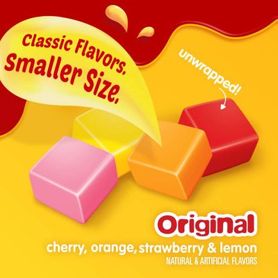 STARBURST Original Minis Fruit Chews Candy, 8-Ounce Grab N Go Size Resealable Bag (Pack of 8)