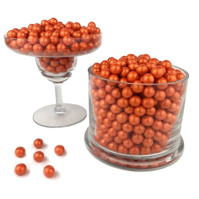 Color It Candy Shimmer Orange Sixlets 2 Lb Bag - Perfect For Table Centerpieces, Weddings, Birthdays, Candy Buffets, &amp; Party Favors.