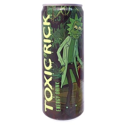 Rick &amp; Morty Toxic Rick Energy Drink, 12 Fl Oz