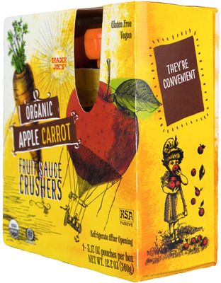 Trader Joe's Organic Apple Carrot Fruit Sauce Crushers