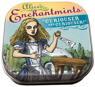 The Unemployed Philosophers Guild Alice&#39;s Enchantmints Breath Mints - 1 Tin, Net Wt .4oz (12g)