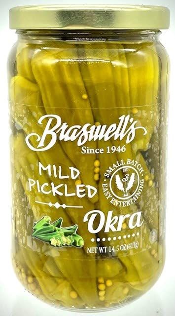 Braswell&#39;s Mild Pickled Okra