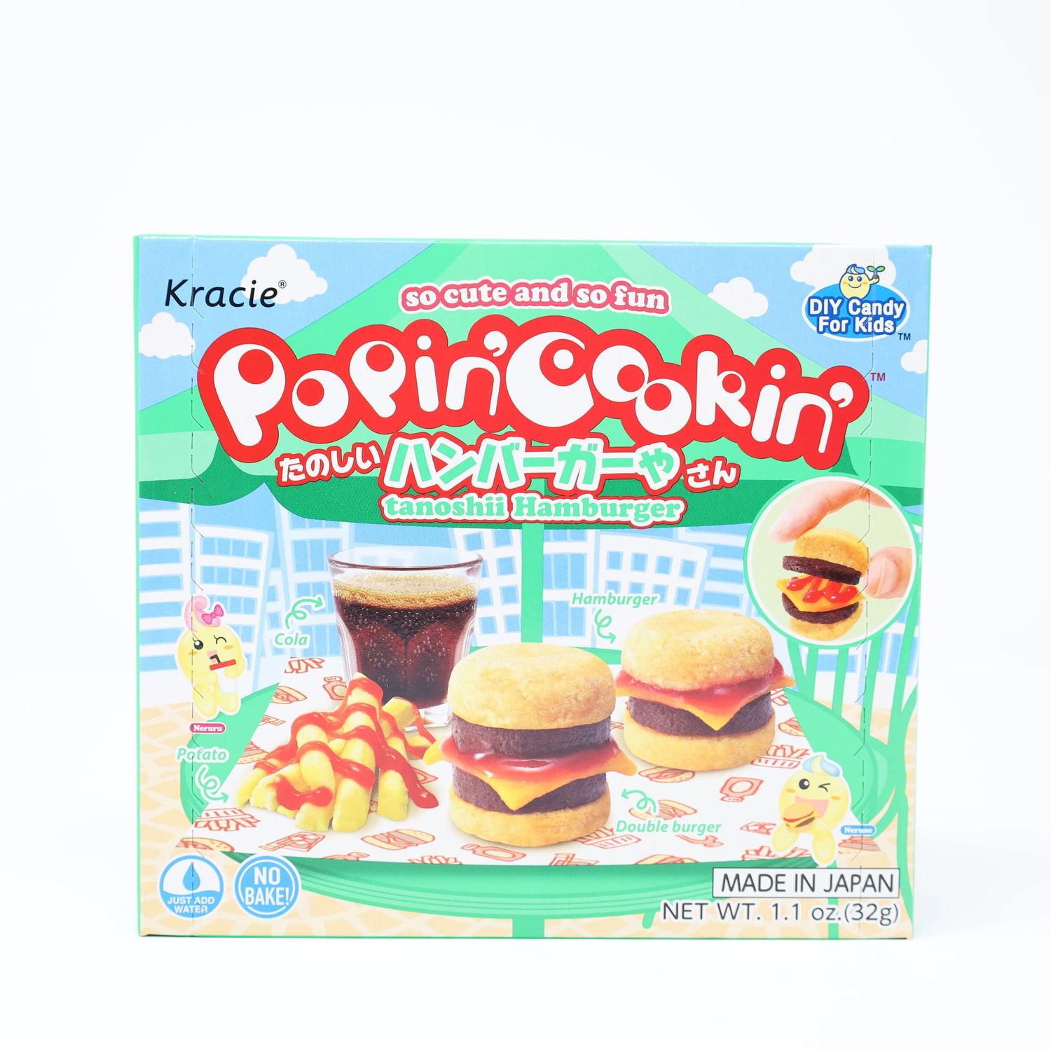 Kracie Popin&#39; Cookin&#39; DIY Candy Hamburger Kit